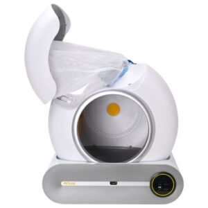 PETLUX Zelfreinigende Kattenbak V2 eenvoudig reinigen