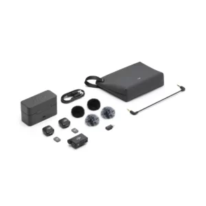 DJI Mic Mini (2 TX + 1 RX + Charging Case) in de verpakking
