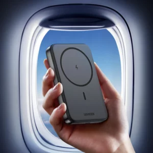 UGREEN 10.000mAh Magnetic Wireless Power Bank handbagage bestendig