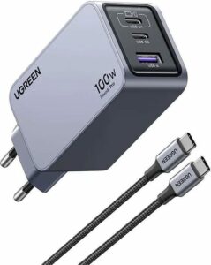 Ugreen Nexode Pro 100W Travel Charger met kabel 100w