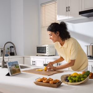 Eufy Smart Display E10 in de keuken plaatsen