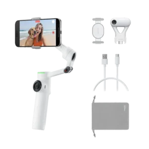 Insta360 Flow 2 White AI Tracker Bundle