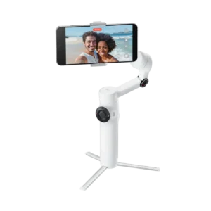Insta360 Flow 2 White AI Tracker Bundle gimbal met mini statief