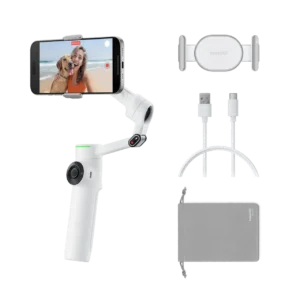 Insta360 Flow 2 White Standard Bundle in de verpakking