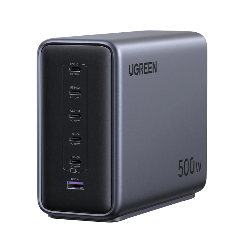 UGREEN Nexode 500W Desktop Charger 6-in-1
