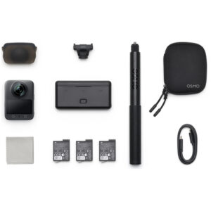 DJI Osmo 360 Adventure Combo in de verpakking