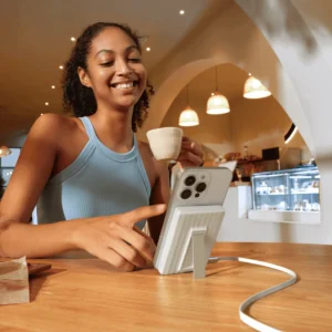EcoFlow RAPID Mag PowerBank 10.000mAh White voor iphone