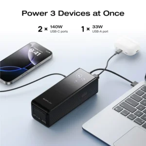 EcoFlow RAPID PowerBank 25.000mAh Silver laadt bijna elk apparaat