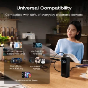 EcoFlow RAPID PowerBank 25.000mAh Silver voor al je apparaten