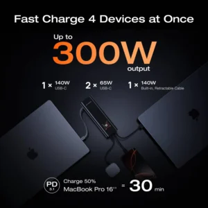 EcoFlow RAPID Pro PowerBank 27.650mAh met 300w