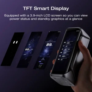 EcoFlow RAPID Pro X PowerBank met TFT Smart Display