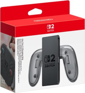 Nintendo Switch 2 Joy-Con Charge Grip in de verpakking