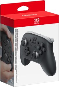 Nintendo Switch 2 Pro controller in de verpakking