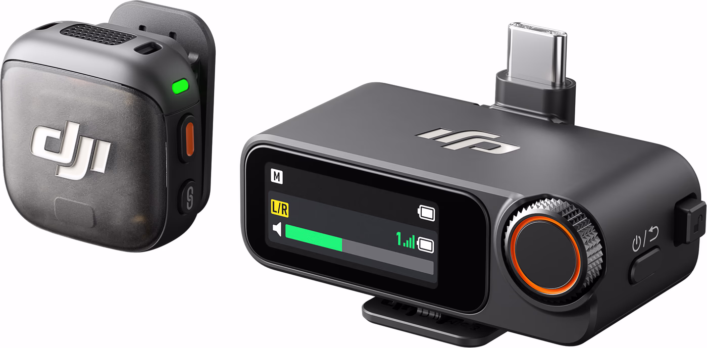 DJI Mic 3 (1 TX + 1 RX + Charging Case)