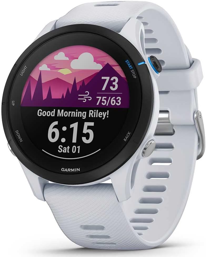 Garmin Forerunner 255 Music White