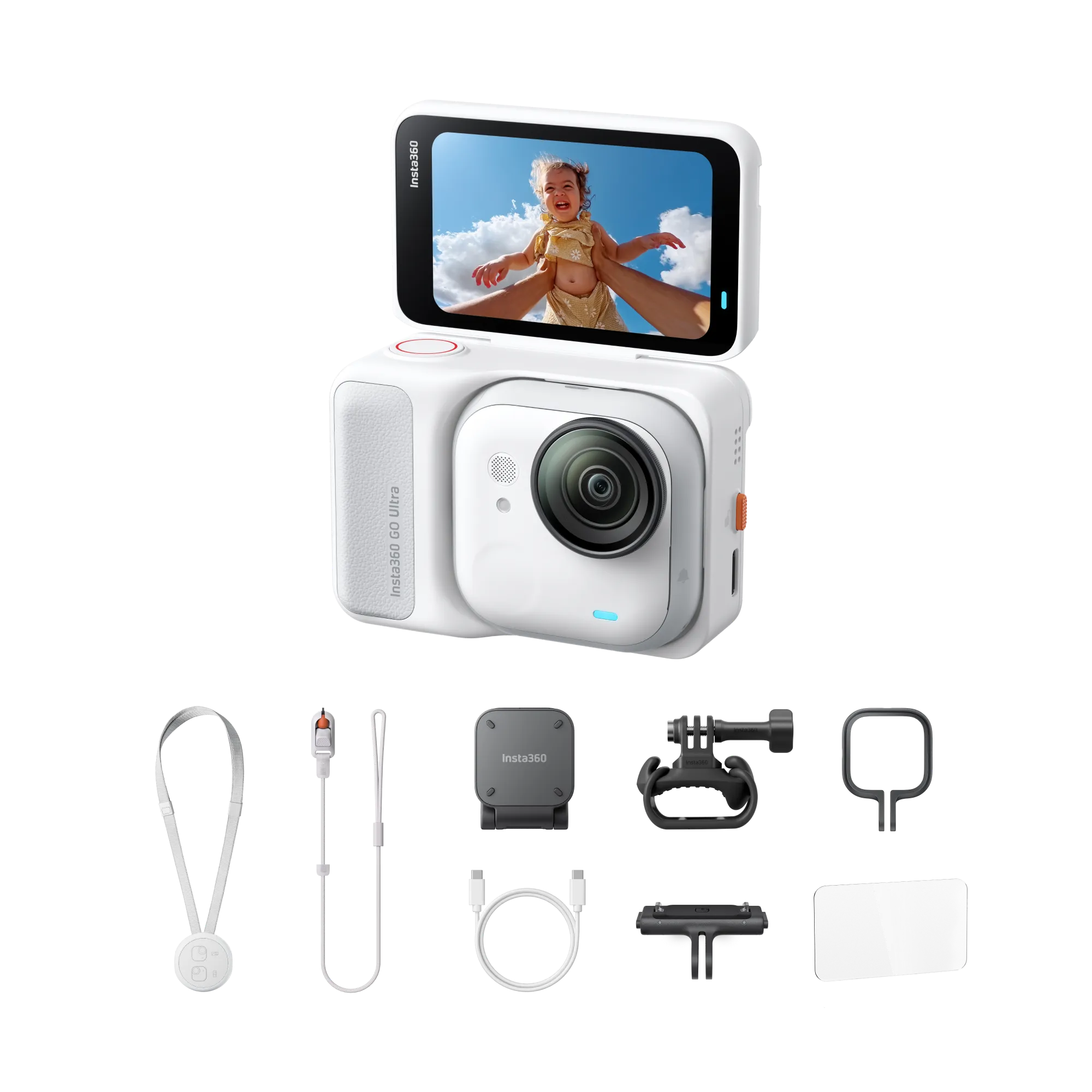 Insta360 GO Ultra White Cycling Bundle