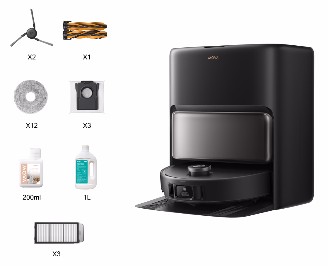 MOVA V50 Ultra Complete Black 2025