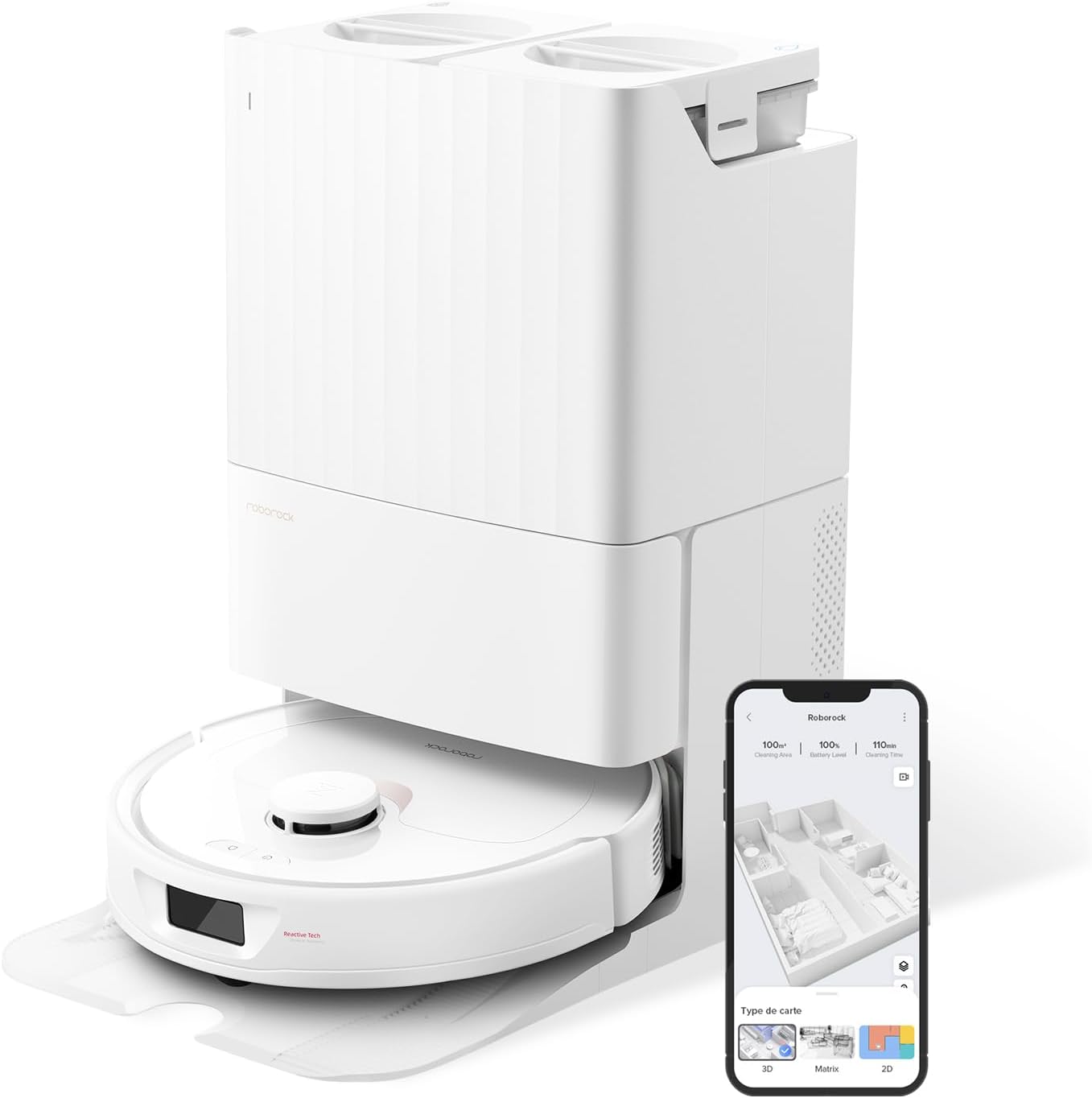 Roborock Qrevo S5V white