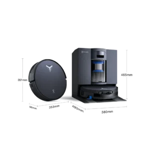 Ecovacs Deebot X12 OmniCyclone afmetingen