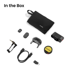 Insta360 Mic Pro (1 TX + 1 RX) in de verpakking