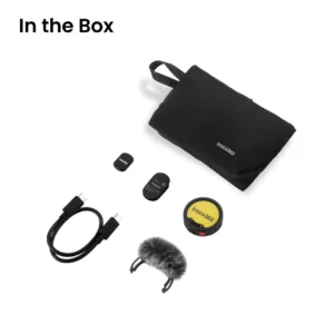 Insta360 Mic Pro Transmitter in de verpakking