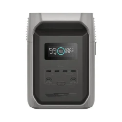 EcoFlow DELTA 3 (1500Wh) spatwaterdichte powerstation vooraanzicht
