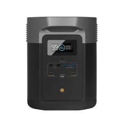 Ecoflow Delta Max 2000 (EU) Version vooraanzicht met display